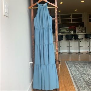 NWOT LOFT Tiered Maxi Dress